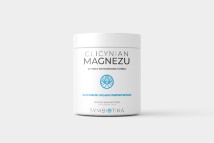 Symbiotika Glicynian Magnezu Chelat – Proszek – 250g