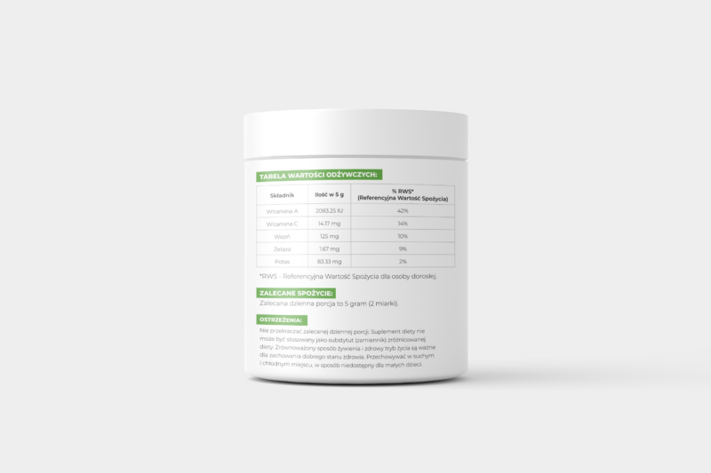 Symbiotika Moringa - 250g - Proszek - obrazek 3